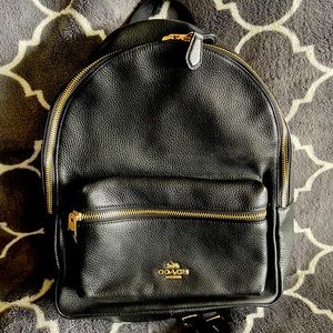 Black Coach backpack